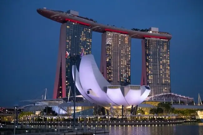 достопримечательности сингапура-Отель Marina Bay Sands