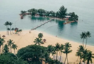 Beaches in Singapore-Siloso Beach (Sentosa)